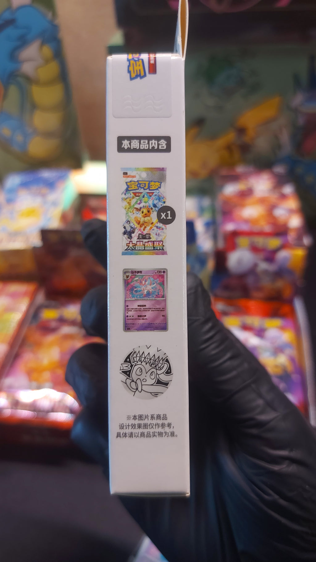 Coffret Exclusif Évolutions d'Évoli — photo produit réelle