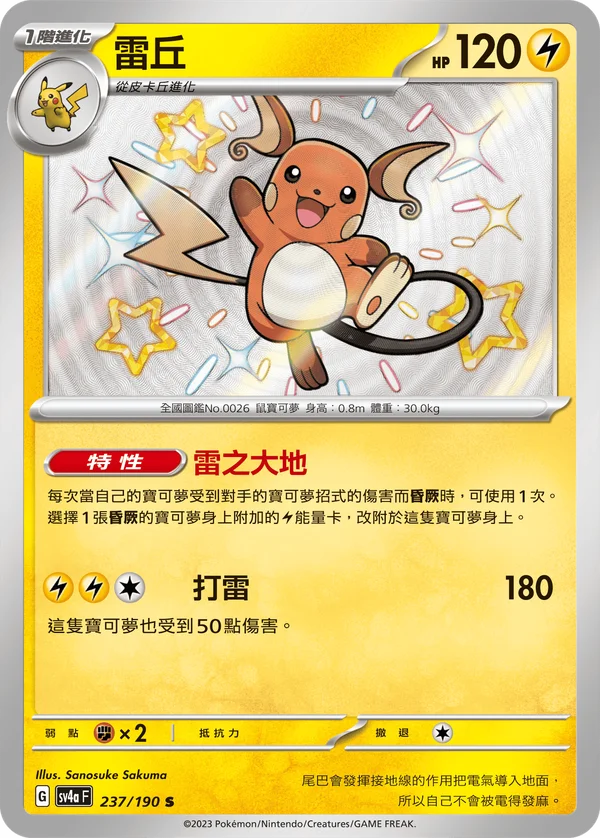Raichu (237/190)